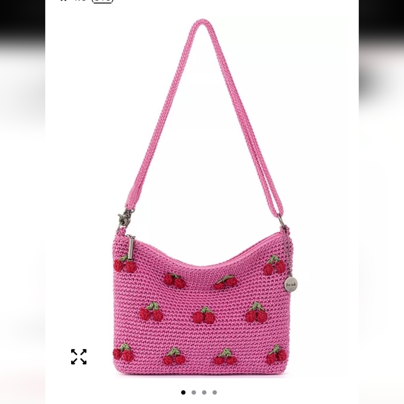 The Sak Handbags - The SakWomen's Lumi Crochet Convertible Crossbody Bag Cherries